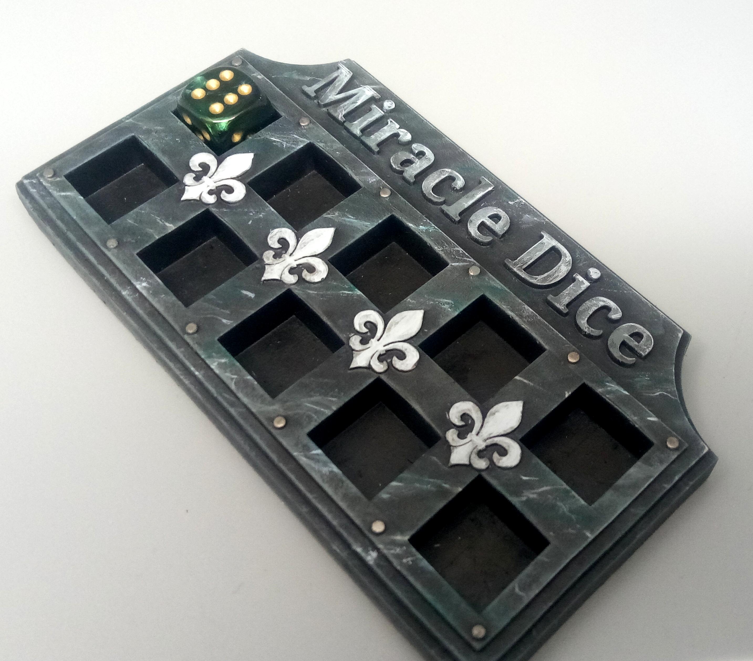 Adepta Sororitas, Dice Tray, Miracle Dice, Sisters Of Battle